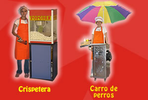 Ferias, juegos y concursos. Decoracion, shows y refrigerios.